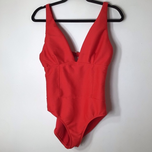 Rachel Roy one piece swim suit large red - Picture 1 of 5